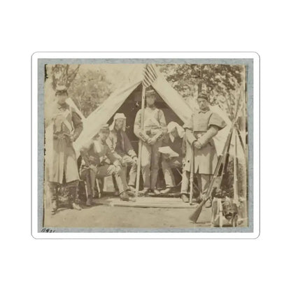 7Th New York State Militia, Camp Cameron, D.C., 1861 009 (U.S. Civil War) STICKER Vinyl Kiss-Cut Decal 2 Inch White - The Sticker Space