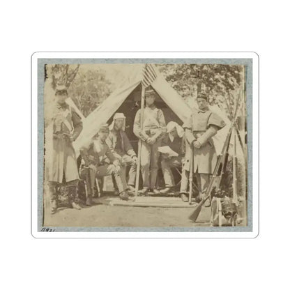 7Th New York State Militia, Camp Cameron, D.C., 1861 009 (U.S. Civil War) STICKER Vinyl Kiss-Cut Decal 3 Inch White - The Sticker Space