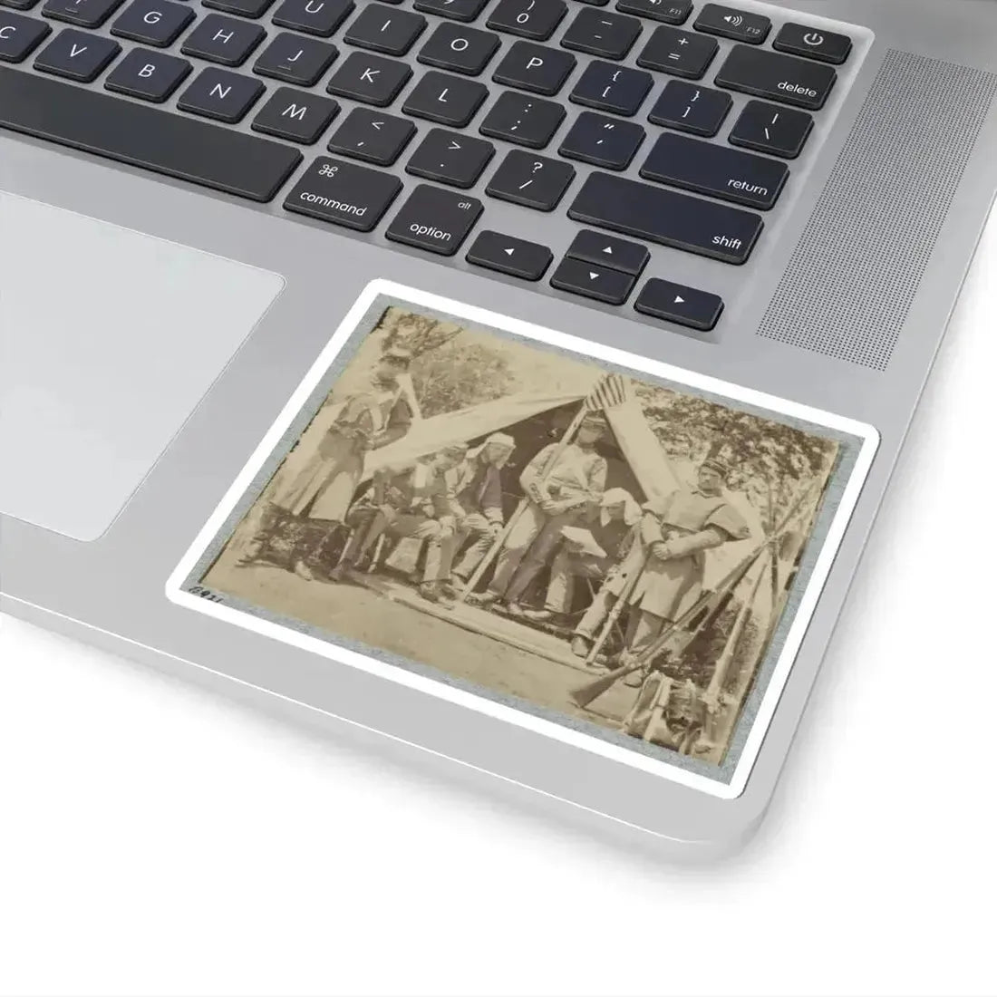 7Th New York State Militia, Camp Cameron, D.C., 1861 009 (U.S. Civil War) STICKER Vinyl Kiss-Cut Decal - The Sticker Space
