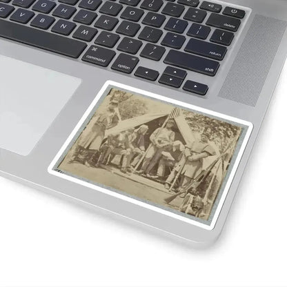 7Th New York State Militia, Camp Cameron, D.C., 1861 009 (U.S. Civil War) STICKER Vinyl Kiss-Cut Decal - The Sticker Space
