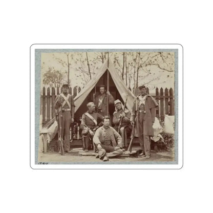 7th New York State Militia, Camp Cameron, D.C., 1861 010 (U.S. Civil War) STICKER Vinyl Die-Cut Decal - The Sticker Space