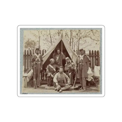 7th New York State Militia, Camp Cameron, D.C., 1861 010 (U.S. Civil War) STICKER Vinyl Die-Cut Decal White Die-Cut 2 Inch - The Sticker Space