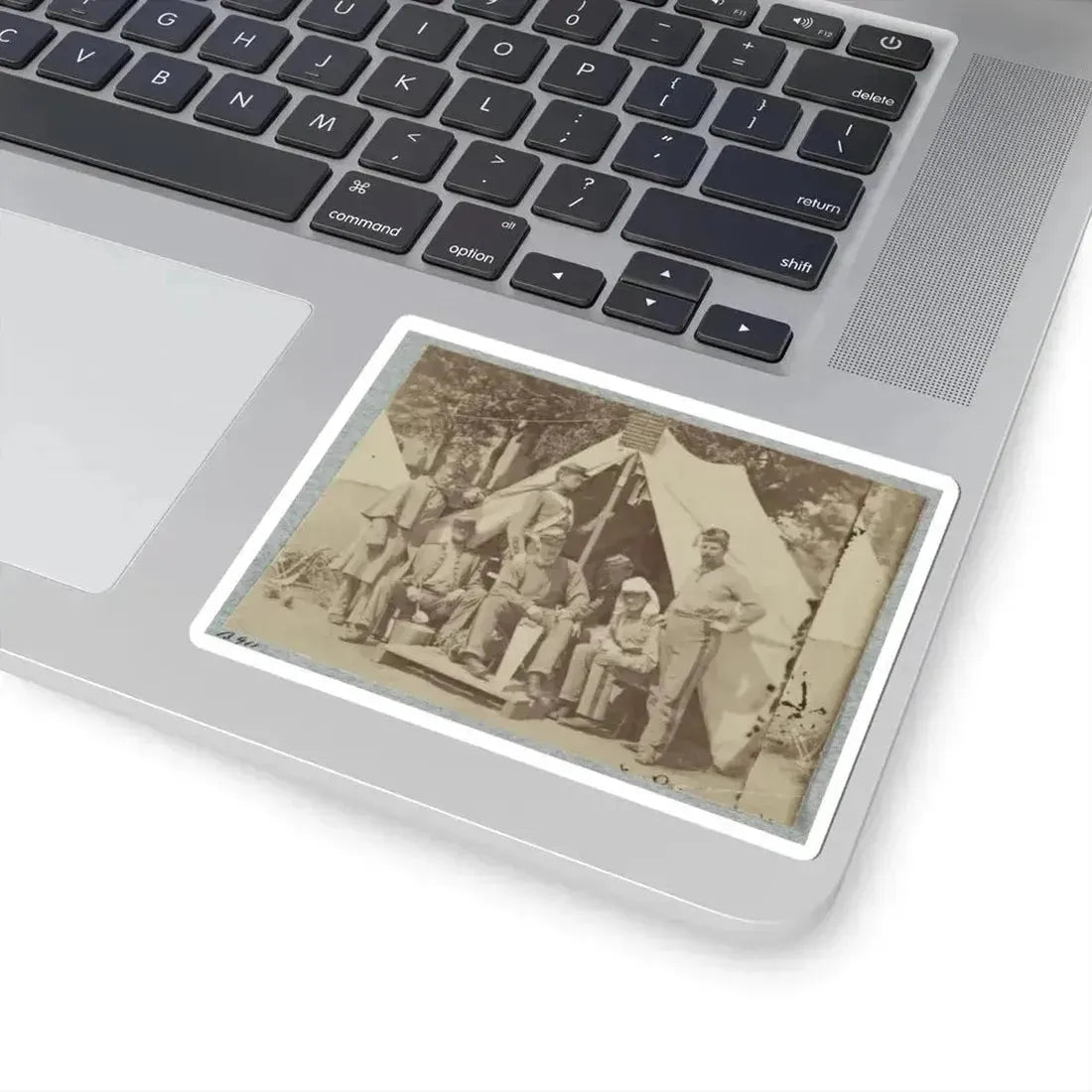 7Th New York State Militia, Camp Cameron, D.C., 1861 011 (U.S. Civil War) STICKER Vinyl Kiss-Cut Decal - The Sticker Space