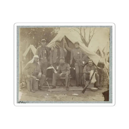 7Th New York State Militia, Camp Cameron, D.C., 1861 014 (U.S. Civil War) STICKER Vinyl Kiss-Cut Decal 3 Inch White - The Sticker Space