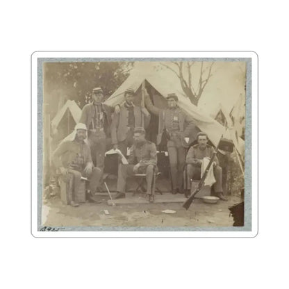 7Th New York State Militia, Camp Cameron, D.C., 1861 014 (U.S. Civil War) STICKER Vinyl Kiss-Cut Decal 4 Inch White - The Sticker Space