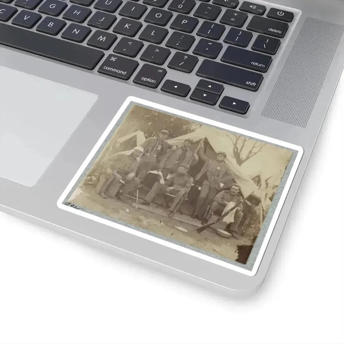 7Th New York State Militia, Camp Cameron, D.C., 1861 014 (U.S. Civil War) STICKER Vinyl Kiss-Cut Decal - The Sticker Space