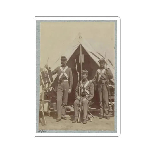 7Th New York State Militia, Camp Cameron, D.C., 1861 015 (U.S. Civil War) STICKER Vinyl Kiss-Cut Decal 2 Inch White - The Sticker Space