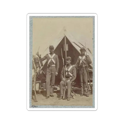 7Th New York State Militia, Camp Cameron, D.C., 1861 015 (U.S. Civil War) STICKER Vinyl Kiss-Cut Decal 3 Inch White - The Sticker Space