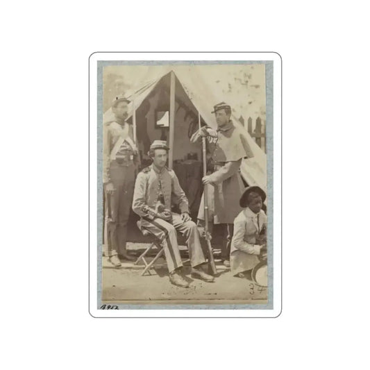 7th New York State Militia, Camp Cameron, D.C., 1861 016 (U.S. Civil War) STICKER Vinyl Die-Cut Decal White Die-Cut 2 Inch - The Sticker Space