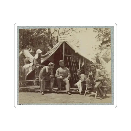 7Th New York State Militia, Camp Cameron, D.C., 1861 017 (U.S. Civil War) STICKER Vinyl Kiss-Cut Decal 6 Inch White - The Sticker Space