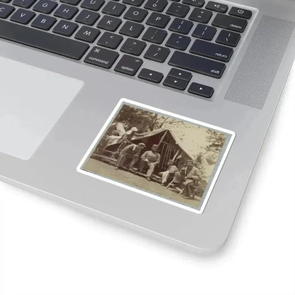 7Th New York State Militia, Camp Cameron, D.C., 1861 017 (U.S. Civil War) STICKER Vinyl Kiss-Cut Decal - The Sticker Space