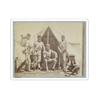7Th New York State Militia, Camp Cameron, D.C., 1861 018 (U.S. Civil War) STICKER Vinyl Kiss-Cut Decal 3 Inch White - The Sticker Space