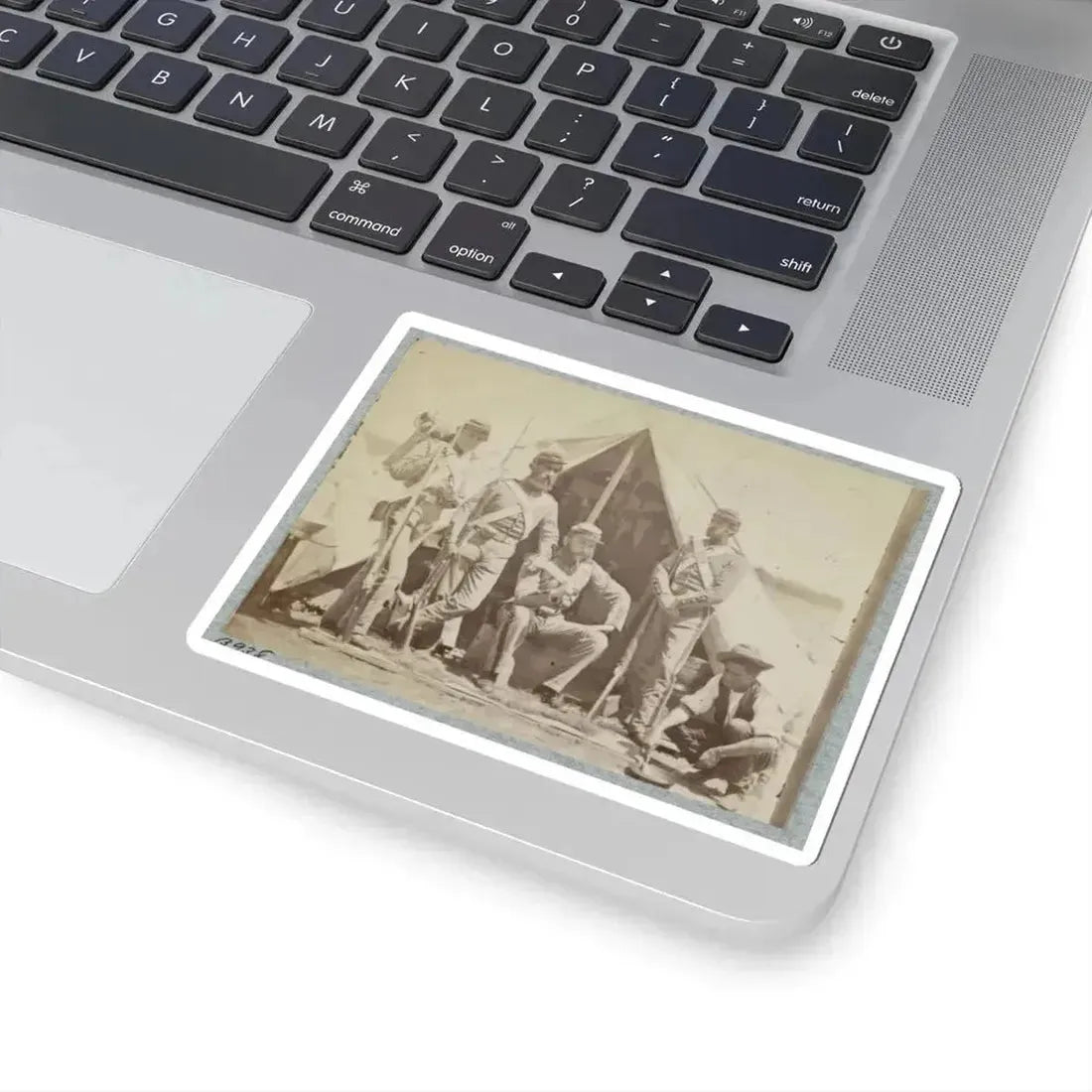 7Th New York State Militia, Camp Cameron, D.C., 1861 018 (U.S. Civil War) STICKER Vinyl Kiss-Cut Decal - The Sticker Space