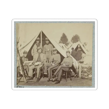 7Th New York State Militia, Camp Cameron, D.C., 1861 020 (U.S. Civil War) STICKER Vinyl Kiss-Cut Decal 4 Inch White - The Sticker Space