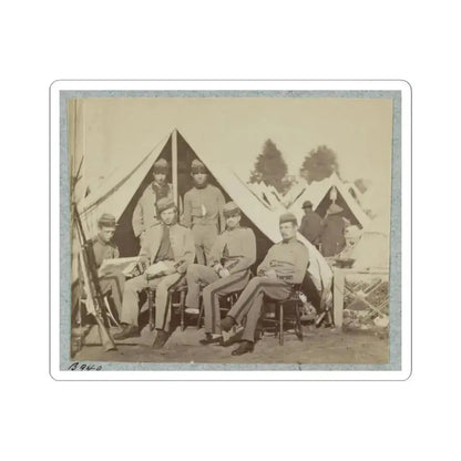 7Th New York State Militia, Camp Cameron, D.C., 1861 020 (U.S. Civil War) STICKER Vinyl Kiss-Cut Decal 6 Inch White - The Sticker Space