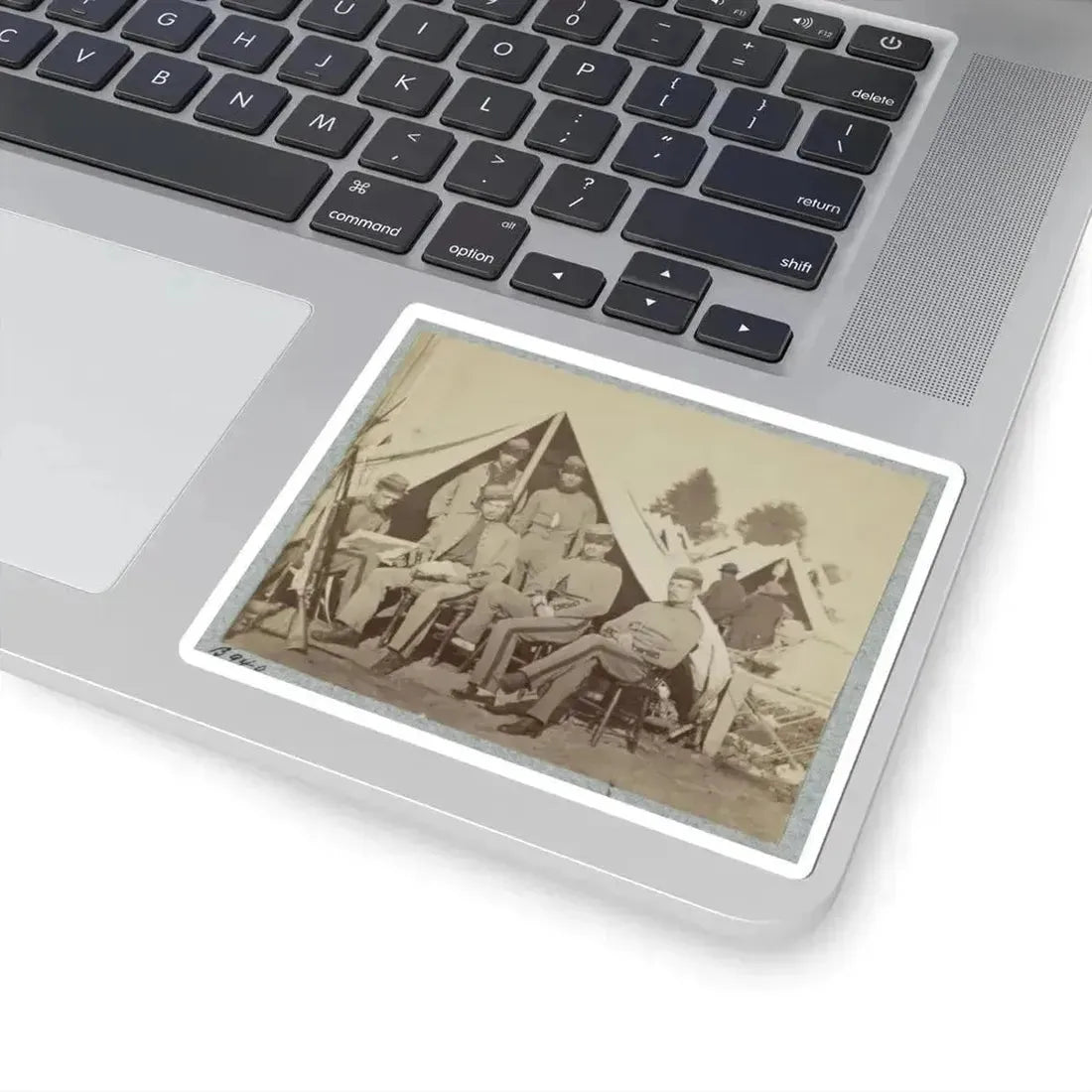 7Th New York State Militia, Camp Cameron, D.C., 1861 020 (U.S. Civil War) STICKER Vinyl Kiss-Cut Decal - The Sticker Space