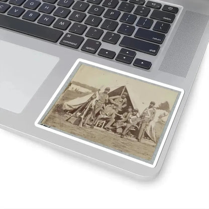 7Th New York State Militia, Camp Cameron, D.C., 1861 022 (U.S. Civil War) STICKER Vinyl Kiss-Cut Decal - The Sticker Space