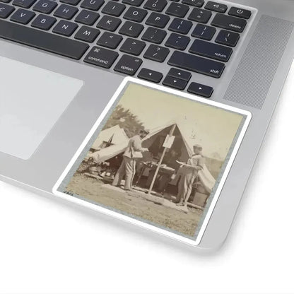 7Th New York State Militia, Camp Cameron, D.C., 1861 025 (U.S. Civil War) STICKER Vinyl Kiss-Cut Decal - The Sticker Space