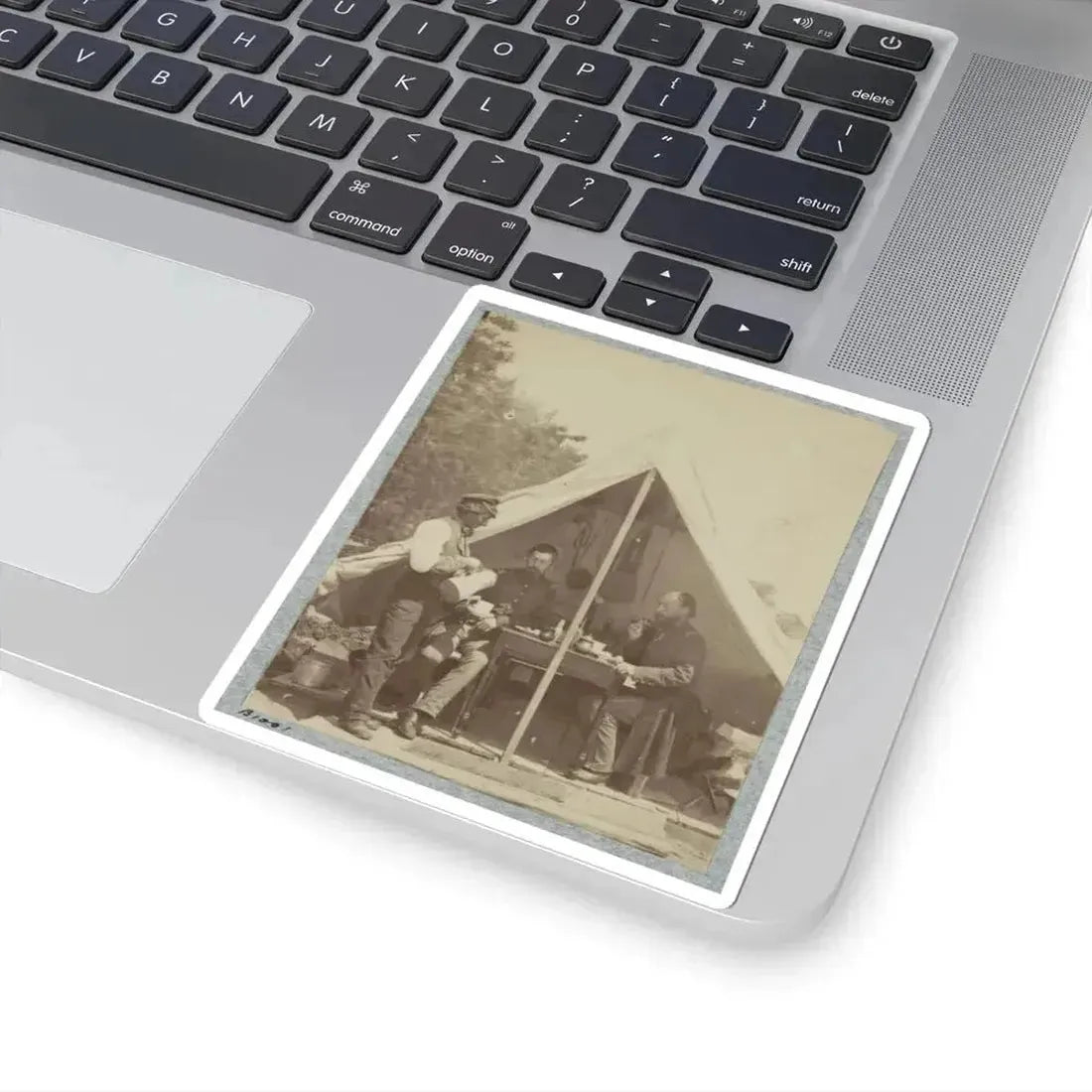 7Th New York State Militia, Camp Cameron, D.C., 1861 026 (U.S. Civil War) STICKER Vinyl Kiss-Cut Decal - The Sticker Space