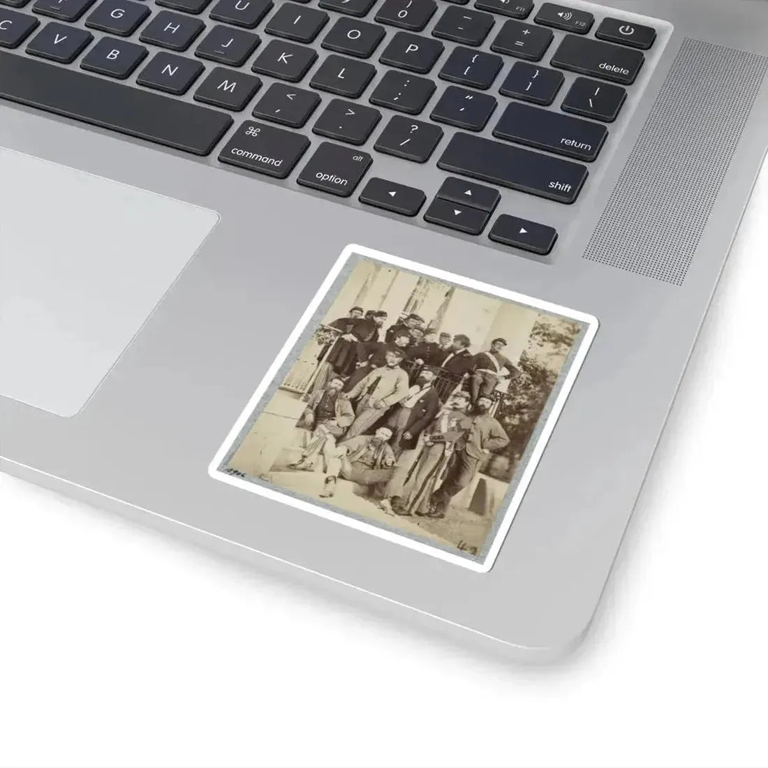 7Th New York State Militia, Camp Cameron, D.C., 1861 028 (U.S. Civil War) STICKER Vinyl Kiss-Cut Decal - The Sticker Space