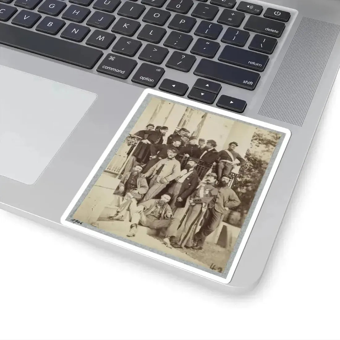 7Th New York State Militia, Camp Cameron, D.C., 1861 028 (U.S. Civil War) STICKER Vinyl Kiss-Cut Decal - The Sticker Space