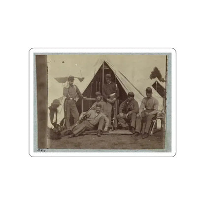 7th New York State Militia, Camp Cameron, D.C., 1861 030 (U.S. Civil War) STICKER Vinyl Die-Cut Decal White Die-Cut 3 Inch - The Sticker Space