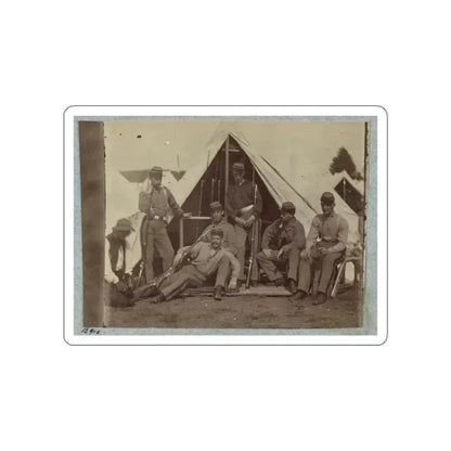7th New York State Militia, Camp Cameron, D.C., 1861 030 (U.S. Civil War) STICKER Vinyl Die-Cut Decal White Die-Cut 6 Inch - The Sticker Space