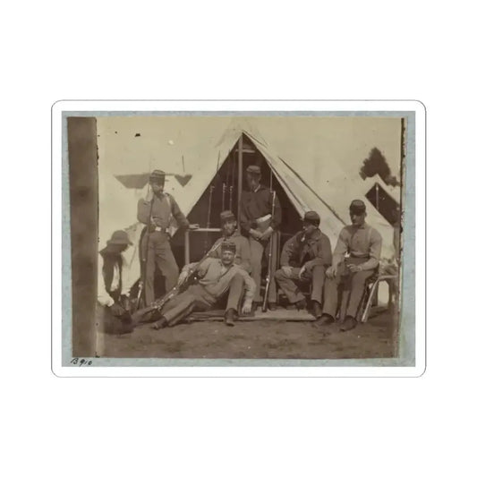 7Th New York State Militia, Camp Cameron, D.C., 1861 030 (U.S. Civil War) STICKER Vinyl Kiss-Cut Decal 2 Inch White - The Sticker Space