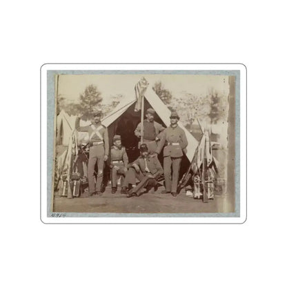 7th New York State Militia, Camp Cameron, D.C., 1861 032 (U.S. Civil War) STICKER Vinyl Die-Cut Decal - The Sticker Space