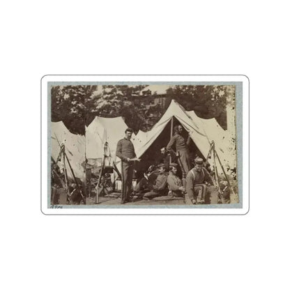 7th New York State Militia, Camp Cameron, D.C., 1861 033 (U.S. Civil War) STICKER Vinyl Die-Cut Decal - The Sticker Space