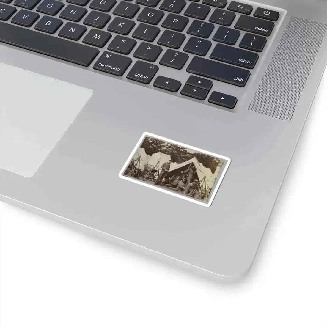 7Th New York State Militia, Camp Cameron, D.C., 1861 033 (U.S. Civil War) STICKER Vinyl Kiss-Cut Decal - The Sticker Space