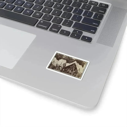 7Th New York State Militia, Camp Cameron, D.C., 1861 033 (U.S. Civil War) STICKER Vinyl Kiss-Cut Decal - The Sticker Space