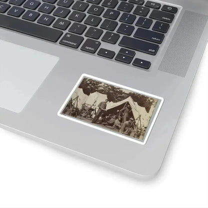 7Th New York State Militia, Camp Cameron, D.C., 1861 033 (U.S. Civil War) STICKER Vinyl Kiss-Cut Decal - The Sticker Space