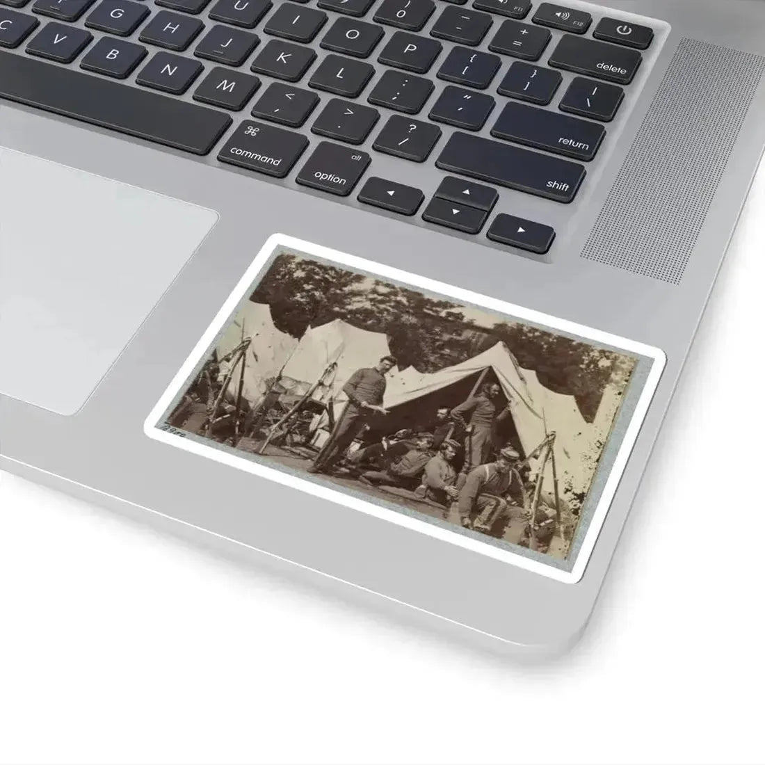 7Th New York State Militia, Camp Cameron, D.C., 1861 033 (U.S. Civil War) STICKER Vinyl Kiss-Cut Decal - The Sticker Space