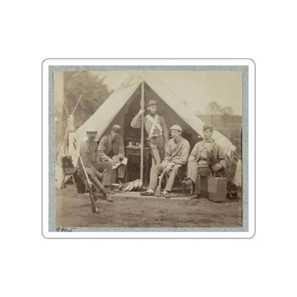 7th New York State Militia, Camp Cameron, D.C., 1861 034 (U.S. Civil War) STICKER Vinyl Die-Cut Decal - The Sticker Space