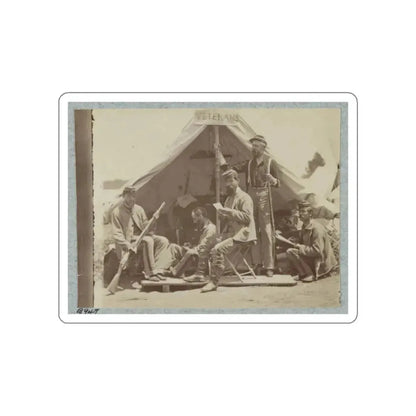 7th New York State Militia, Camp Cameron, D.C., 1861 035 (U.S. Civil War) STICKER Vinyl Die-Cut Decal - The Sticker Space