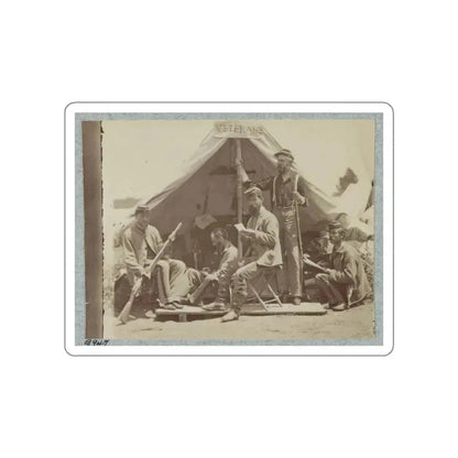 7th New York State Militia, Camp Cameron, D.C., 1861 035 (U.S. Civil War) STICKER Vinyl Die-Cut Decal - The Sticker Space