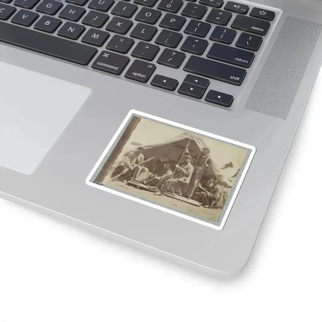 7Th New York State Militia, Camp Cameron, D.C., 1861 035 (U.S. Civil War) STICKER Vinyl Kiss-Cut Decal - The Sticker Space