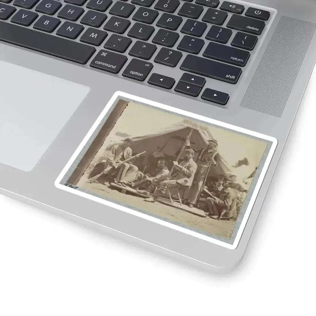 7Th New York State Militia, Camp Cameron, D.C., 1861 035 (U.S. Civil War) STICKER Vinyl Kiss-Cut Decal - The Sticker Space