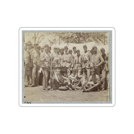 7th New York State Militia, Camp Cameron, D.C., 1861 037 (U.S. Civil War) STICKER Vinyl Die-Cut Decal White Die-Cut 2 Inch - The Sticker Space