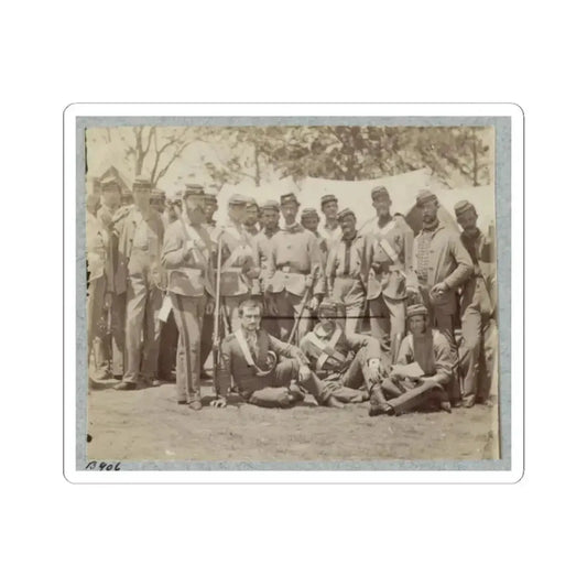 7Th New York State Militia, Camp Cameron, D.C., 1861 037 (U.S. Civil War) STICKER Vinyl Kiss-Cut Decal 2 Inch White - The Sticker Space