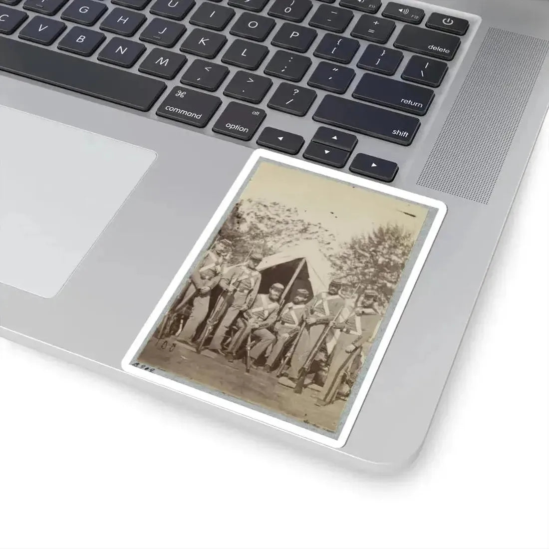 7Th New York State Militia, Camp Cameron, D.C., 1861 039 (U.S. Civil War) STICKER Vinyl Kiss-Cut Decal - The Sticker Space