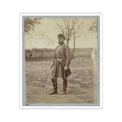 7Th New York State Militia, Camp Cameron, D.C., 1861. (U.S. Civil War) STICKER Vinyl Kiss-Cut Decal 4 Inch White - The Sticker Space