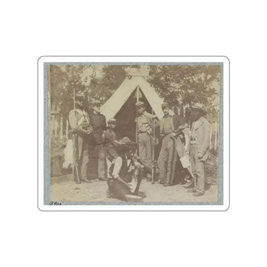 7th N.Y. State Militia, Camp Cameron, D.C., 1861 001 (U.S. Civil War) STICKER Vinyl Die-Cut Decal White Die-Cut 2 Inch - The Sticker Space