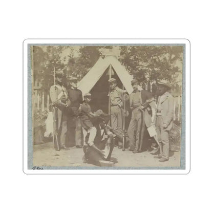 7Th N.Y. State Militia, Camp Cameron, D.C., 1861 001 (U.S. Civil War) STICKER Vinyl Kiss-Cut Decal 3 Inch White - The Sticker Space
