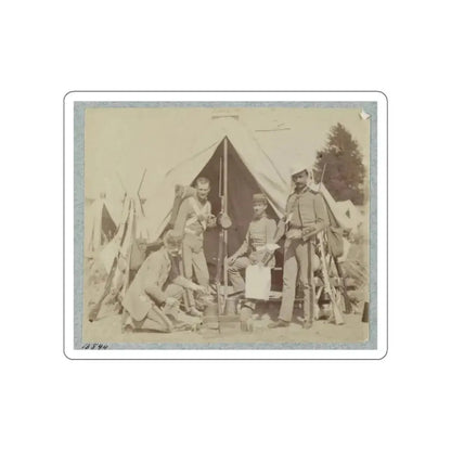 7th N.Y. State Militia, Camp Cameron, D.C., 1861 003 (U.S. Civil War) STICKER Vinyl Die-Cut Decal - The Sticker Space