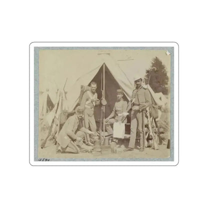 7th N.Y. State Militia, Camp Cameron, D.C., 1861 003 (U.S. Civil War) STICKER Vinyl Die-Cut Decal White Die-Cut 3 Inch - The Sticker Space