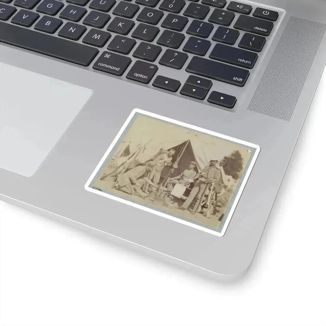 7Th N.Y. State Militia, Camp Cameron, D.C., 1861 003 (U.S. Civil War) STICKER Vinyl Kiss-Cut Decal - The Sticker Space