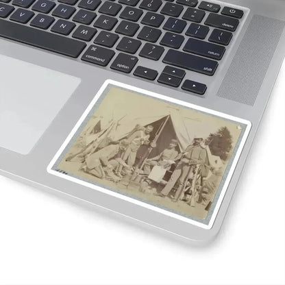 7Th N.Y. State Militia, Camp Cameron, D.C., 1861 003 (U.S. Civil War) STICKER Vinyl Kiss-Cut Decal - The Sticker Space