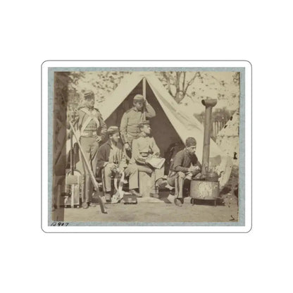 7th N.Y. State Militia, Camp Cameron, D.C., 1861 004 (U.S. Civil War) STICKER Vinyl Die-Cut Decal - The Sticker Space